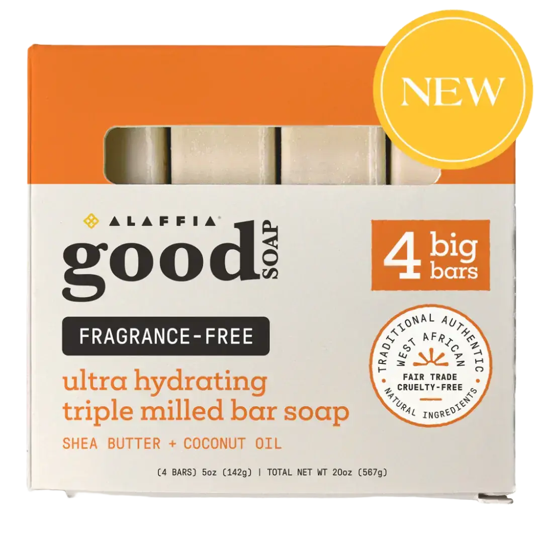Alaffia Good Soap Bar Fragrance Free