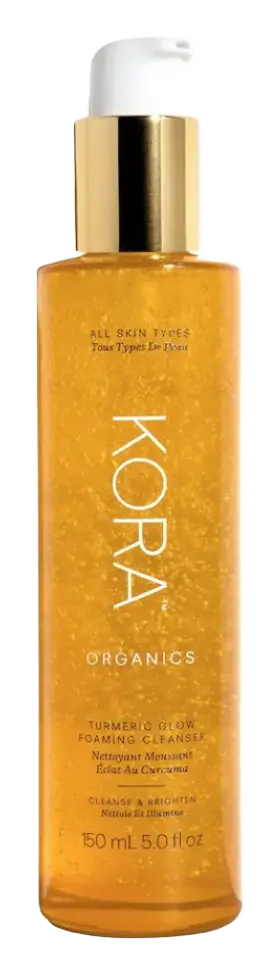 KORA Organics Turmeric Glow Foaming Cleanser