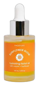 Facetory Sunflower Glow Hydrating Facial Oil with Jojoba Oil