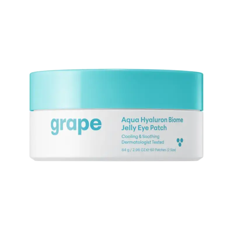 Thank You Farmer Grape Aqua Hyaluron Biome Jelly Eye Patch