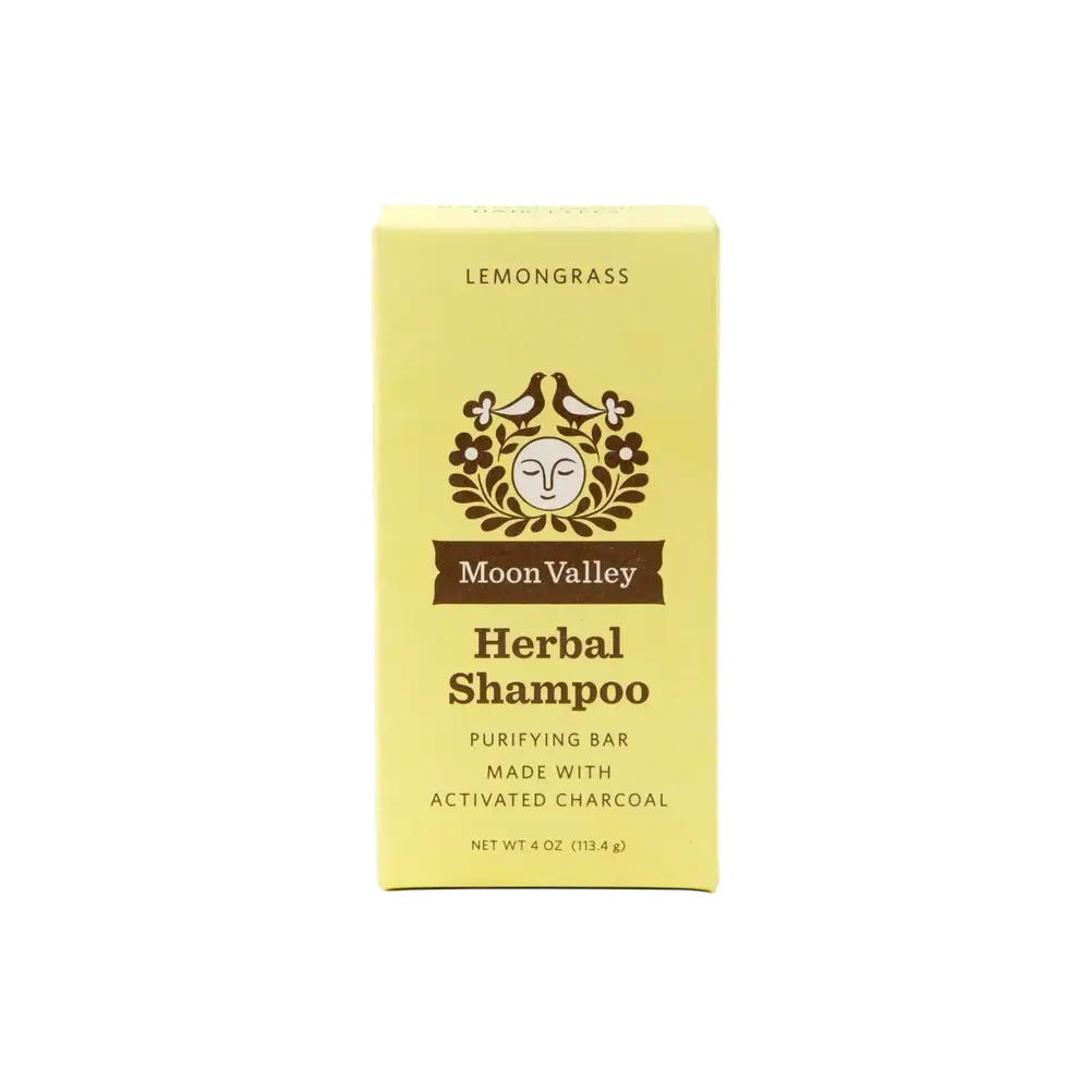 Moon Valley Organics Herbal Shampoo Bar Lemongrass