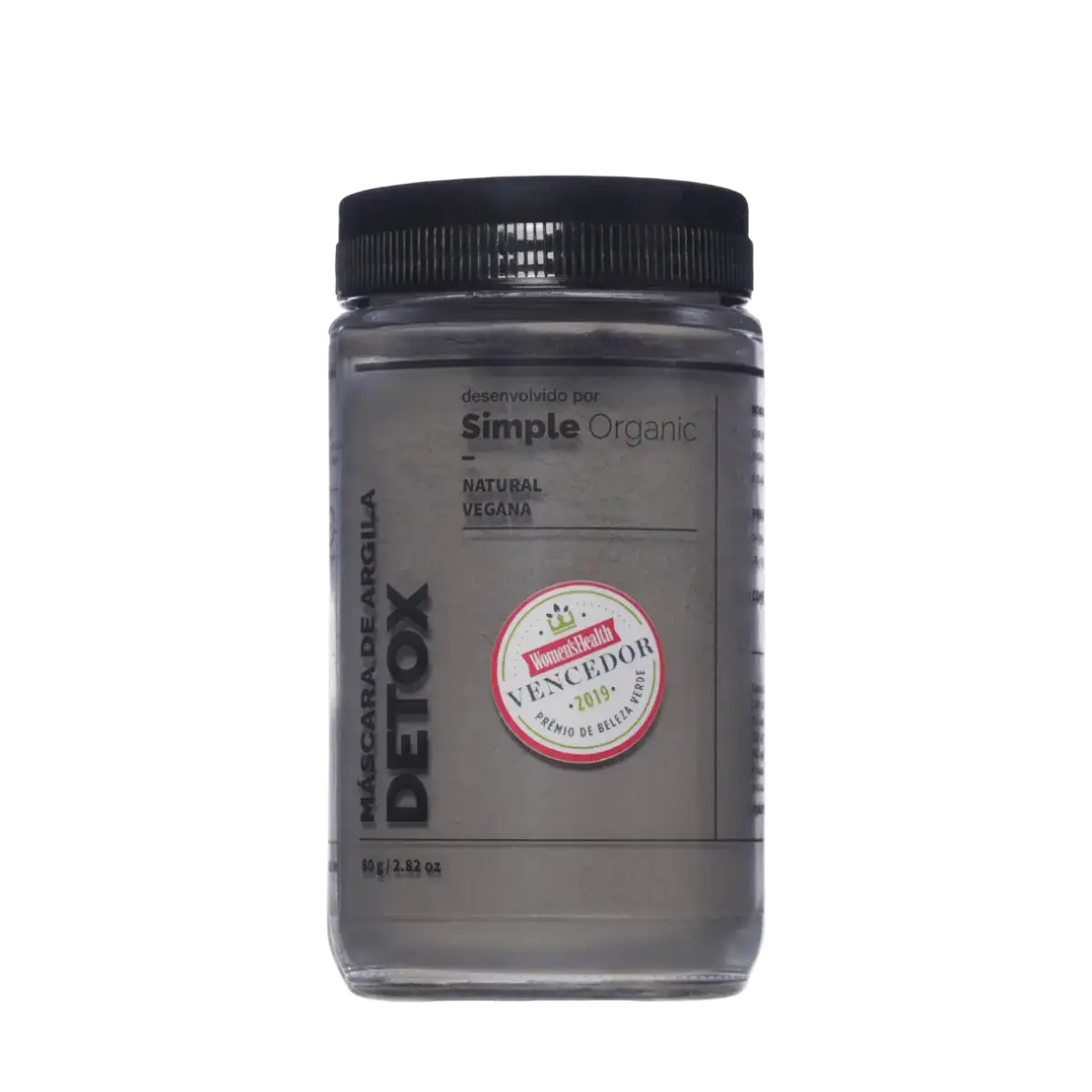 Simple Organic Máscara De Argila Detox