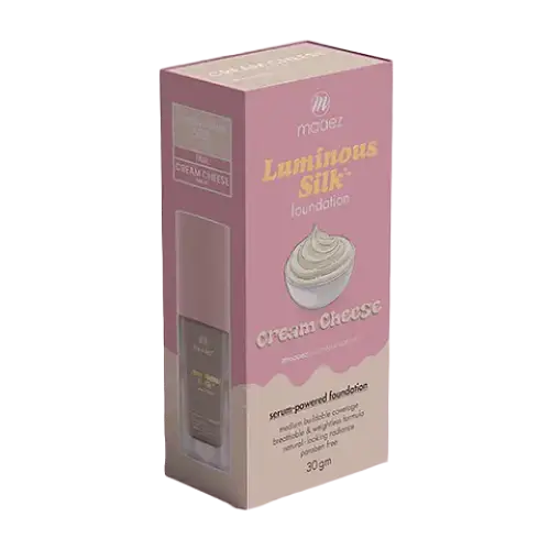 Maaez Luminous Silk Foundation Fair 01 Cream Cheese