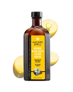 Nature Spell Natural Hair Oil Black Seed & Castor
