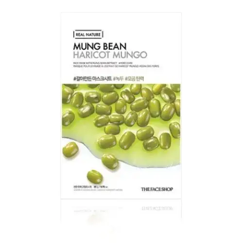 The Face Shop Real Nature Face Mask Mung bean