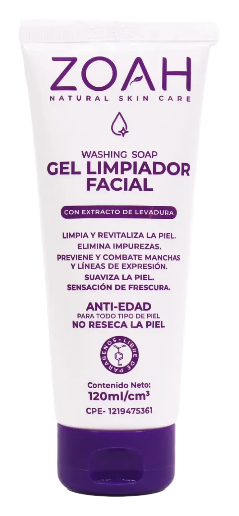 Zoah Gel Limpiador Facial (Facial Cleansing Gel)