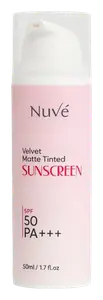Nuvé Velvet Matte Tinted Sunscreen SPF 50 PA+++