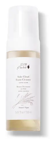 100% Pure Sake Cloud Foam Cleanser