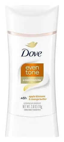 Dove Even Tone Antiperspirant Deodorant Stick Apple Blossom & Mango Butter