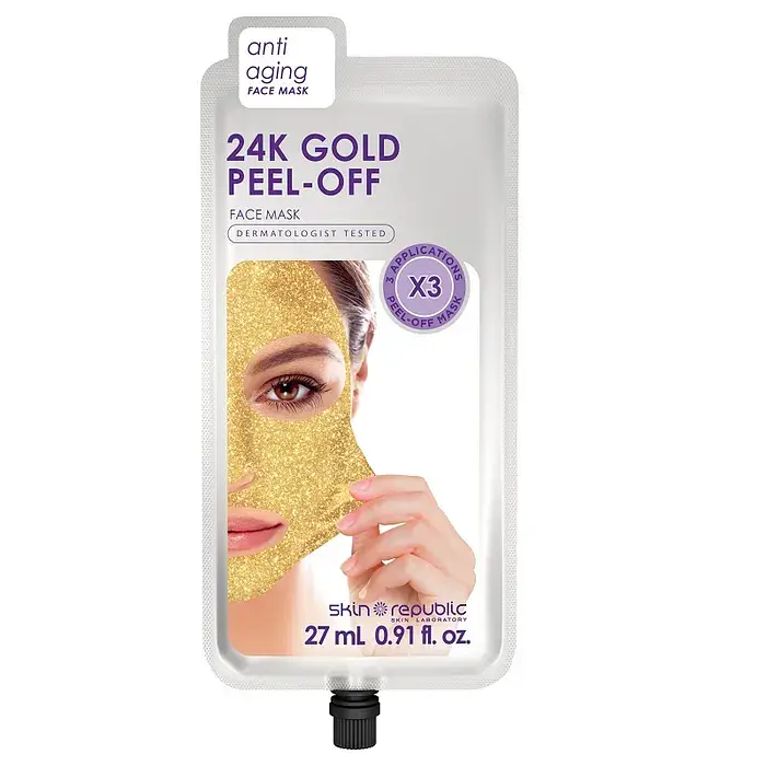 Skin Republic Anti Aging Face Mask 24K Gold Peel Off