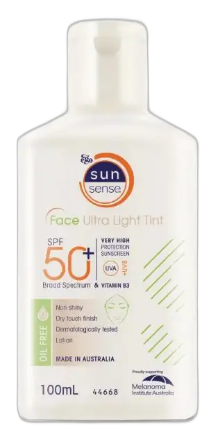 Sunsense Face Ultra Light Tint SPF 50+