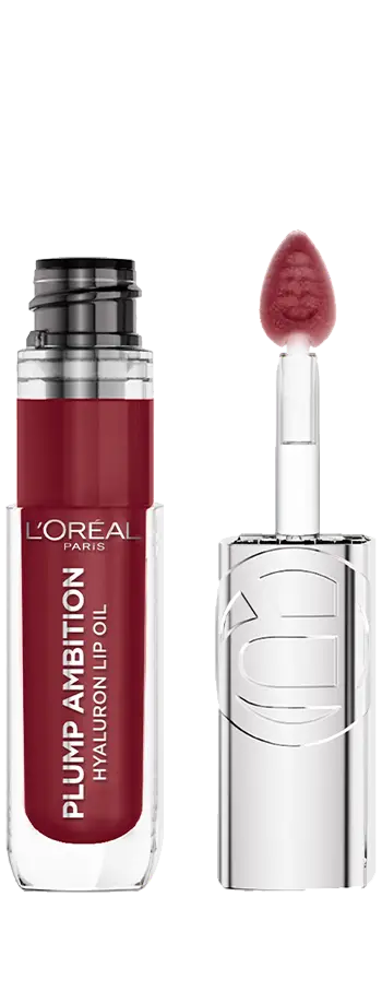 L'Oreal Plump Ambition Hyaluron Lip Oil 490 Berry Jolie