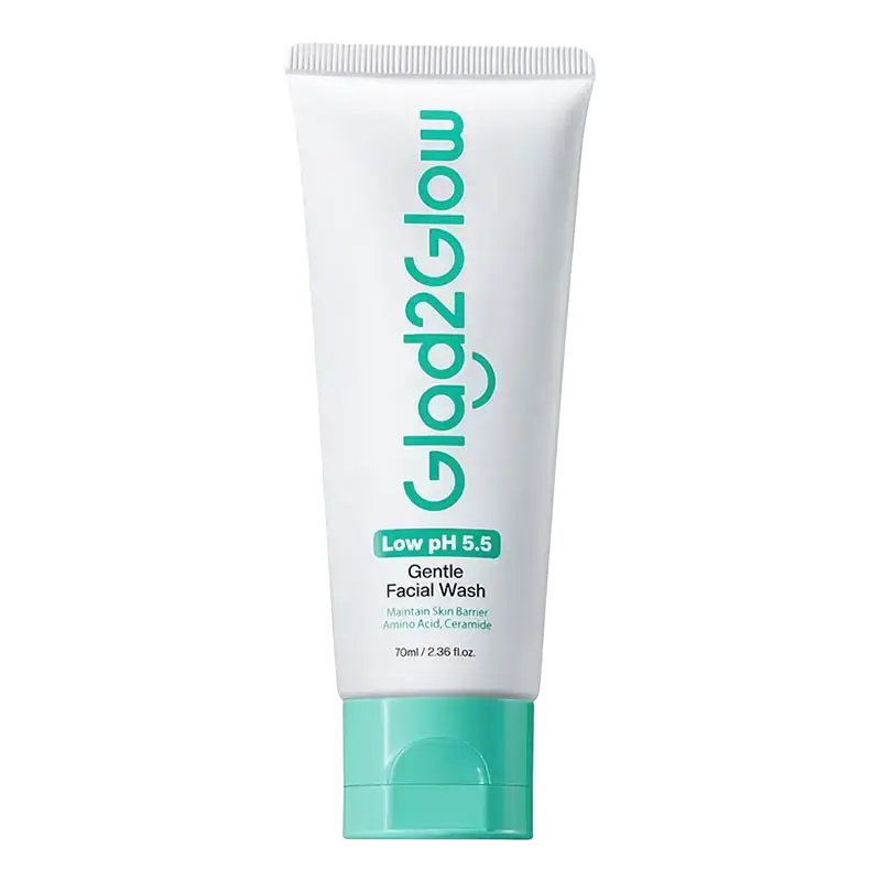 Glad2Glow Low pH 5.5 Gentle Face Wash