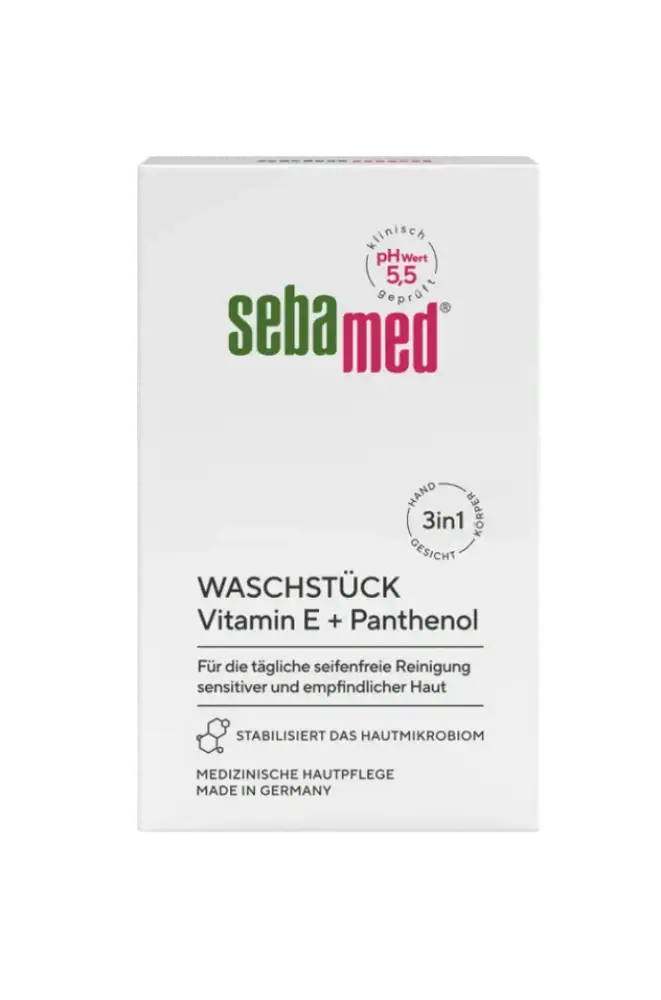 SebaMed Waschstück Vitamin E + Panthenol