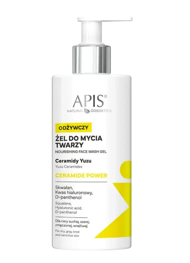 APIS Natural Cosmetics Ceramide Power Nourishing Face Wash Gel