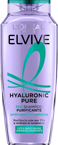 L'Oreal Elvive Hydra Hyaluronic Pure Shampoo Italy