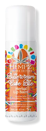 Hempz Buttercream Cake Bite Herbal Lip Balm