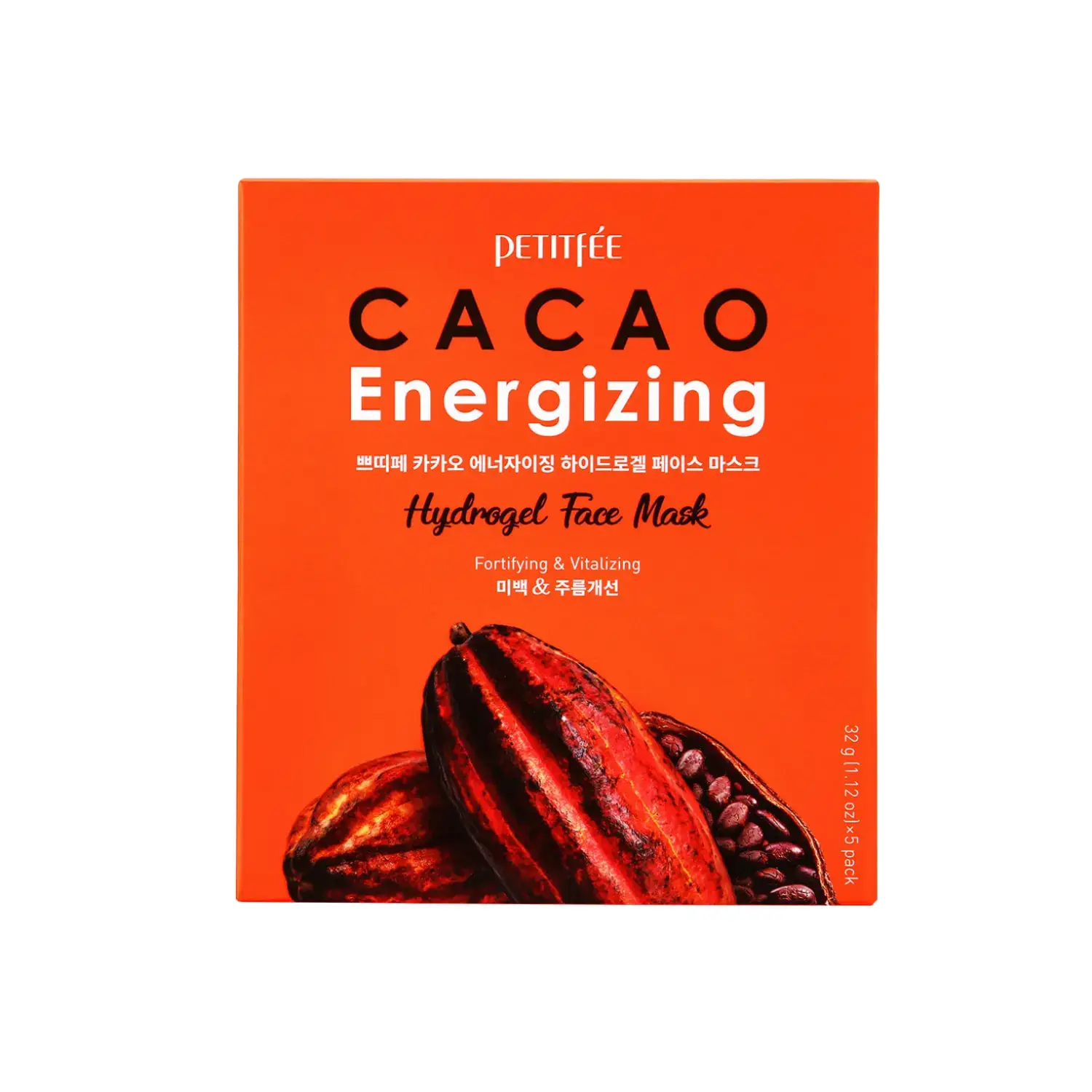 Petitfee Cacao Energizing Hydrogel Face Mask