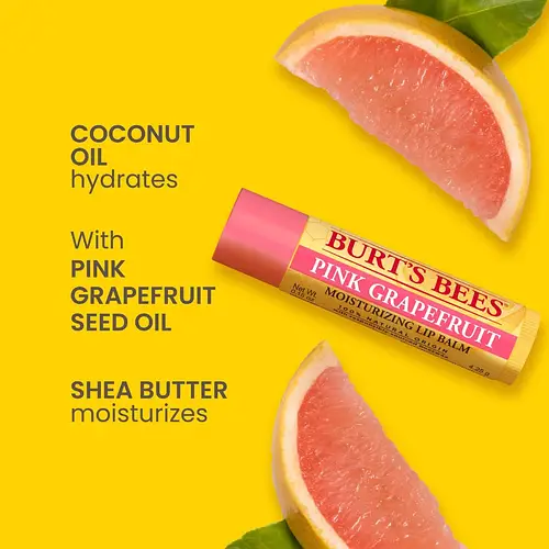 Burt's Bees Lip Balm Pink Grapefruit
