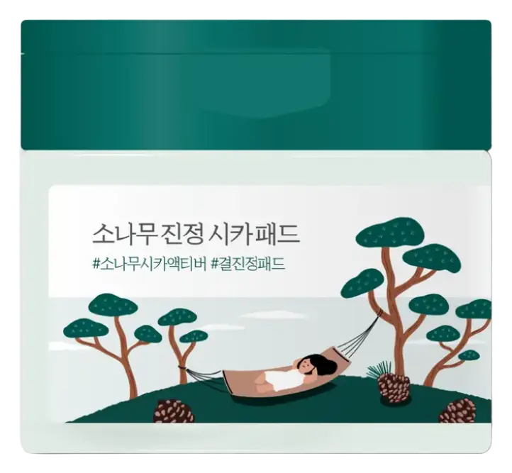 Round Lab Pine Calming Cica Pad