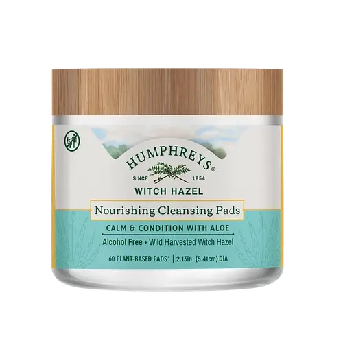 Humphrey's Witch Hazel Alcohol Free Nourishing Cleansing Pads
