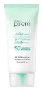 Make p:rem UV Defense Me No Sebum Sun Cream SPF 50+ PA++++