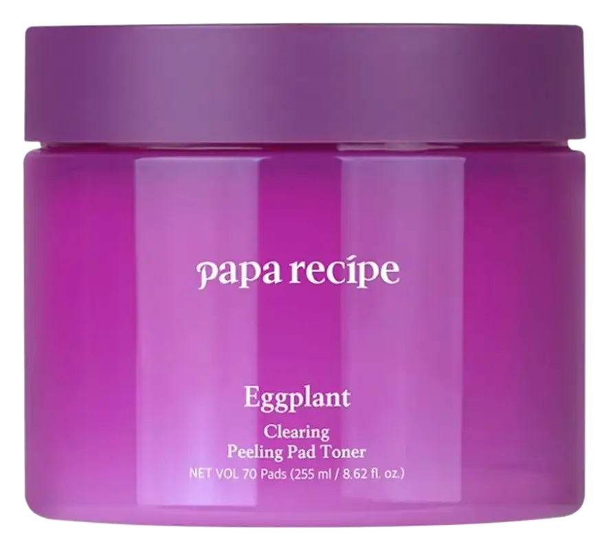 Papa Recipe Eggplant Clearing Peeling Pad Toner