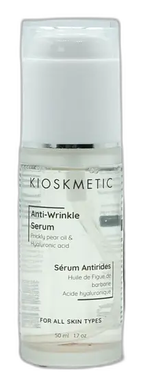 KIOSKMETIC Anti-Wrinkle Serum With Prickly Pear Oil & Hyaluronic Acid