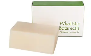 Wholistic Botanicals All Natural Soap Bar Lavender
