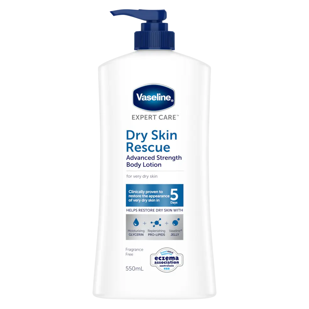 Vaseline Expert Care Dry Skin Rescue Advanced Strength Body Lotion Australia