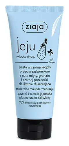 Ziaja Jeju Młoda Skóra Pasta W Czarne Kropki