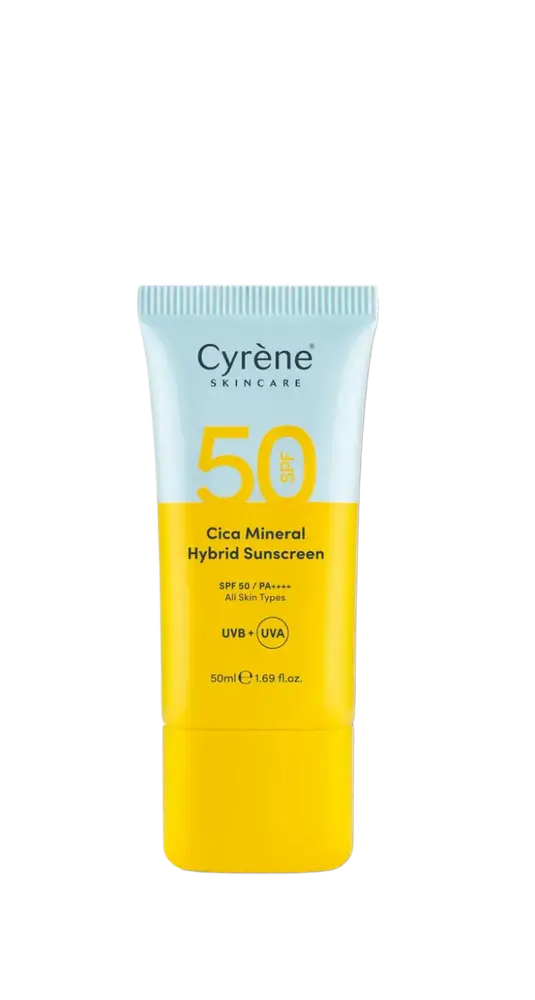 cyrene Cica Mineral Hybrid Sunscreen SPF 50