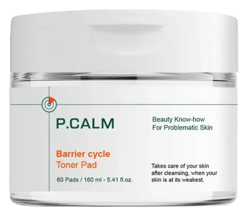 P.Calm Barrier Cycle Toner Pad