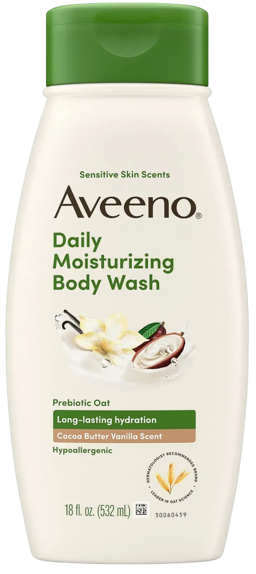 Aveeno Daily Moisturizing Body Wash Cocoa Butter Vanilla