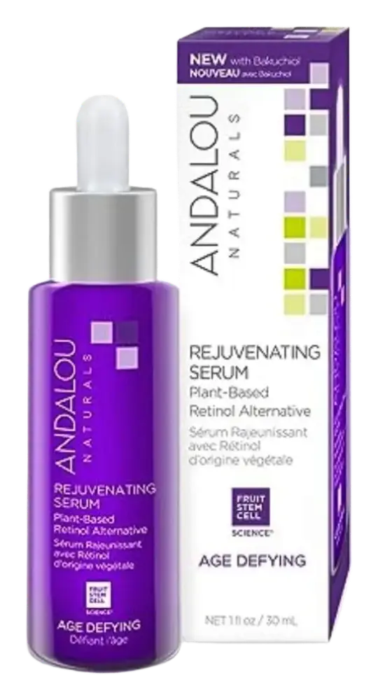 Andalou Naturals Age Defying Rejuvenating Plant-Based Retinol Alternative Serum