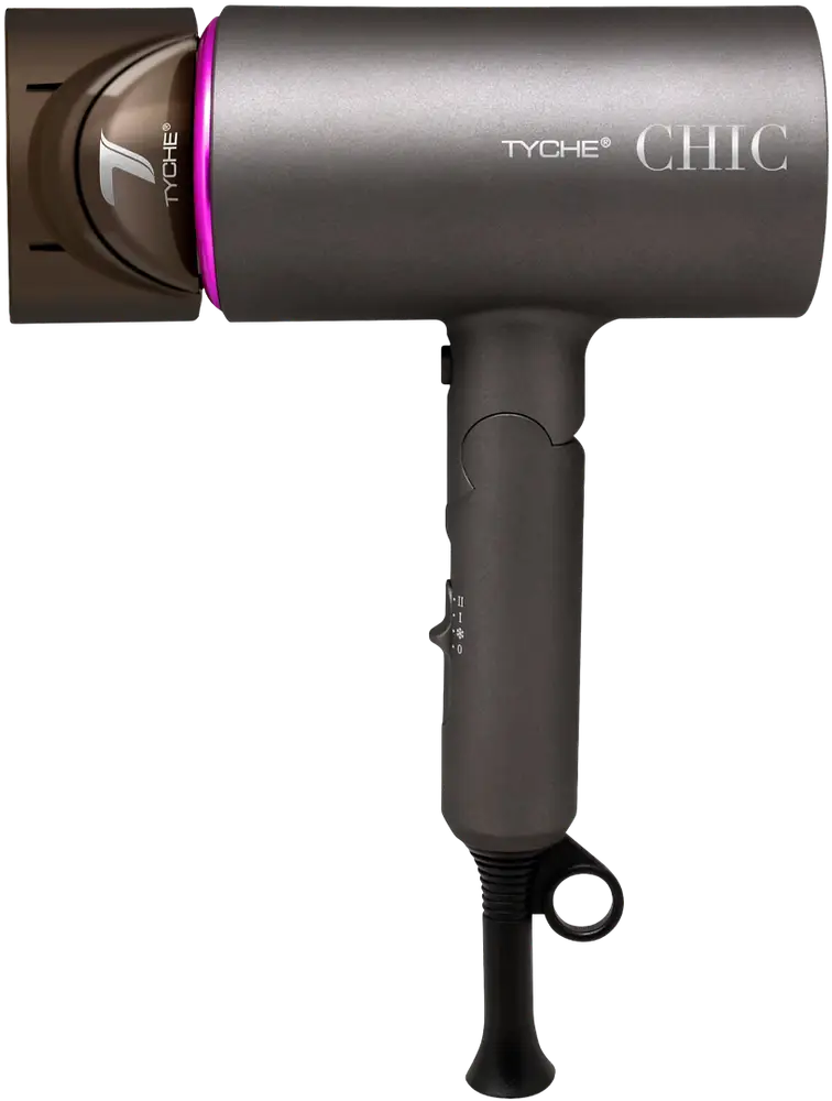 Nicka K New York Tyche Chic Hair Dryer Gray & Pink