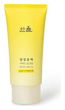 Hanyul Yuja Vita-C Suncream SPF 50+ PA++++