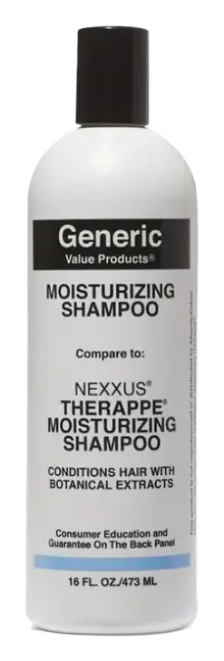 Generic Value Products Moisturizing Shampoo Compare to Nexxus Therappe