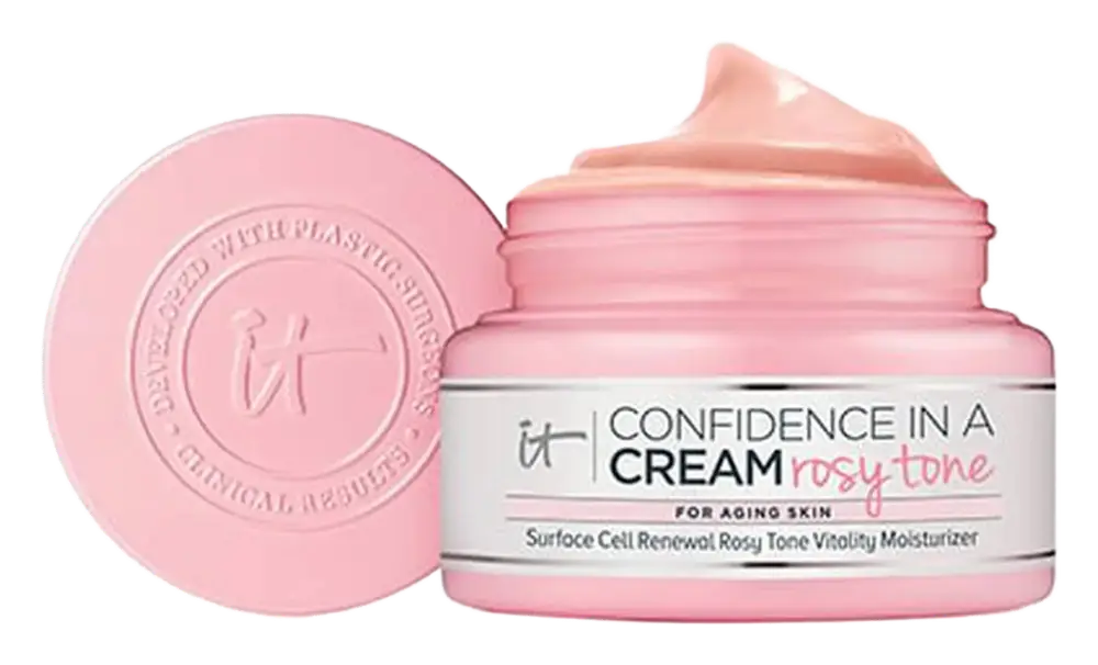 IT Cosmetics Confidence in a Cream Rosy Tone Moisturizer