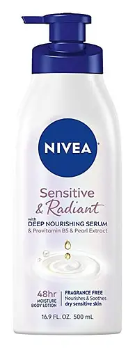 Nivea Sensitive and Radiant Body Lotion - Dry Sensitive Skin