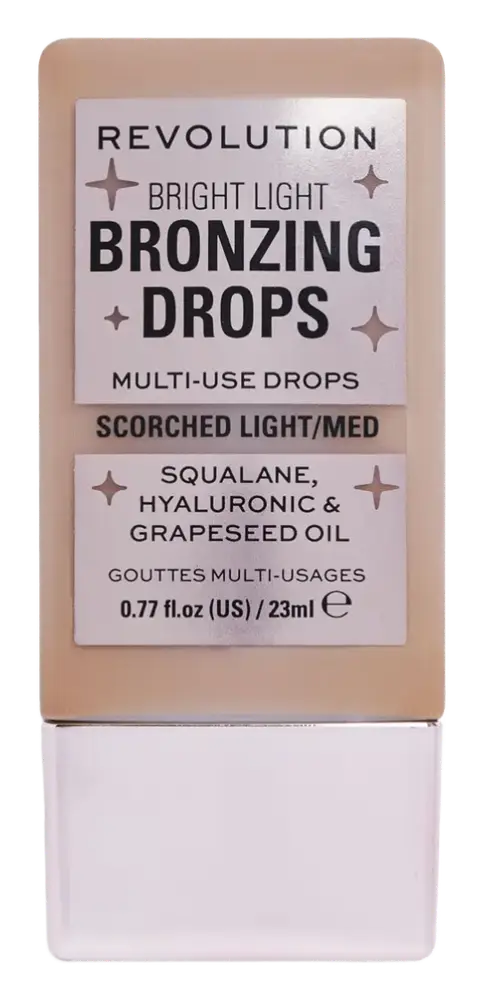 Revolution Beauty Makeup Revolution Bright Light Bronzing Drops Bronze Scorched