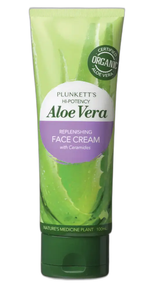 Plunkett High Potency Aloe Vera Replenishing Face Cream