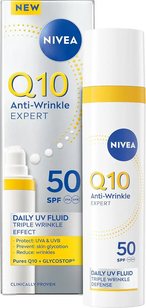Nivea Q10 Anti-Wrinkle Expert Daily UV Fluid SPF 50