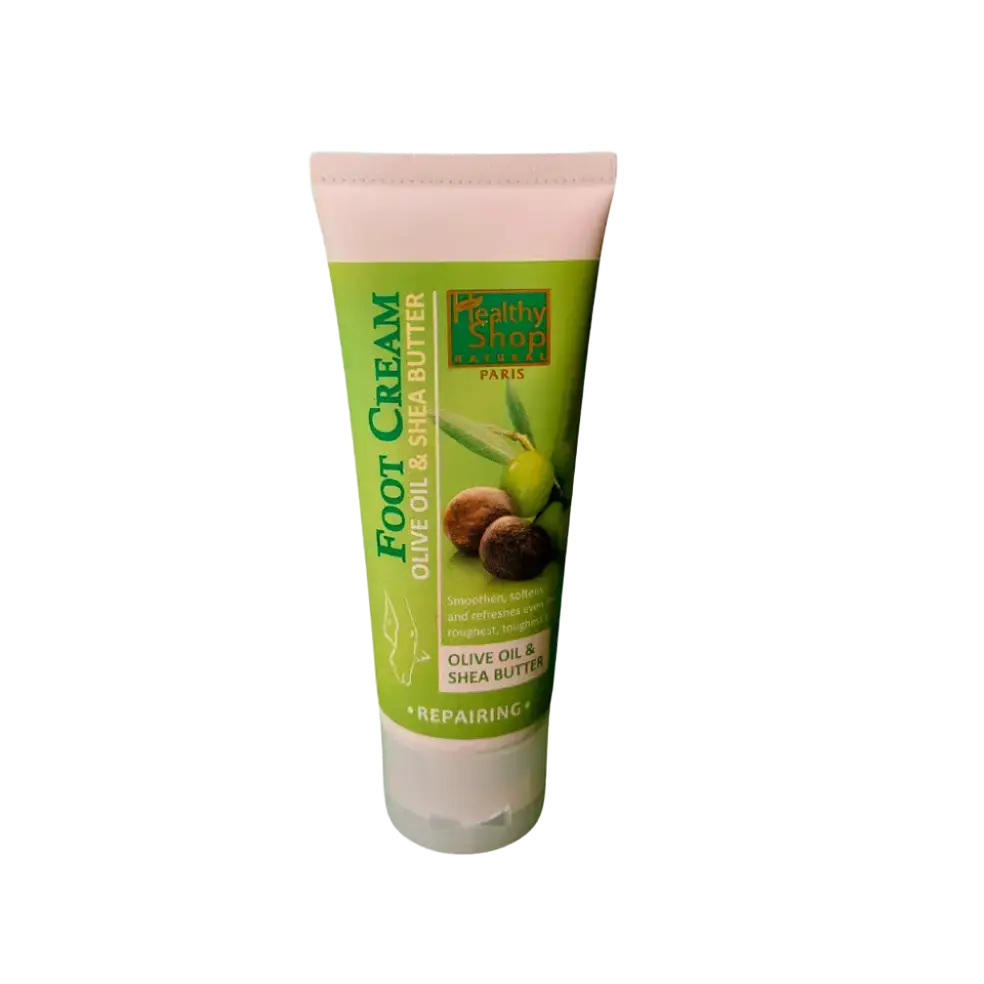 Healthy Shop Natural Foot Cream Olive Oil & Shea Butter