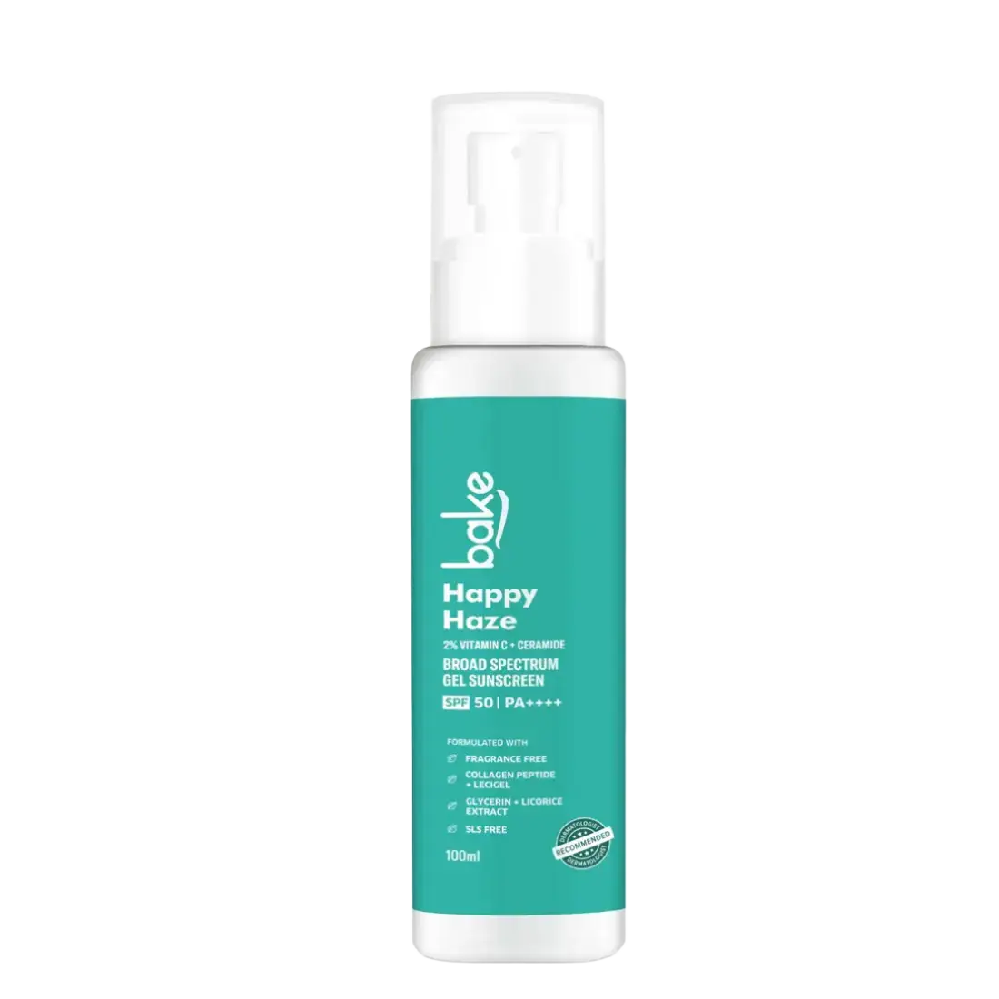 Bake Happy Haze Broad Spectrum Gel Sunscreen SPF 50