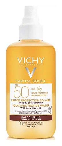 Vichy Capital Soleil Solar Protective Water SPF 50 Enhanced Tan