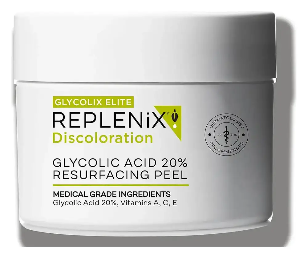 Replenix Glycolix Elite Discoloration Glycolic Acid 20% Resurfacing Treatment