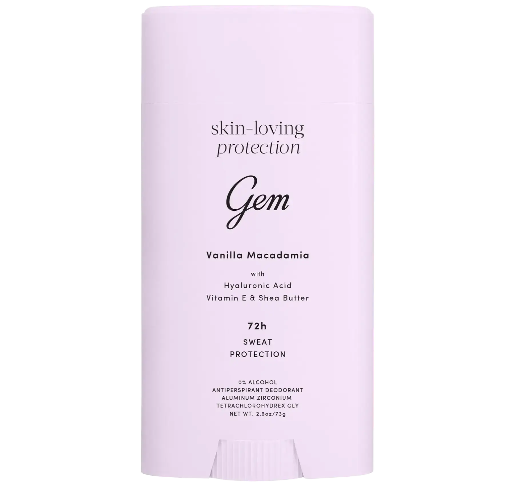 Gem Skin-Loving Protection 72h Sweat Protection Antiperspirant Stick Vanilla Macadamia