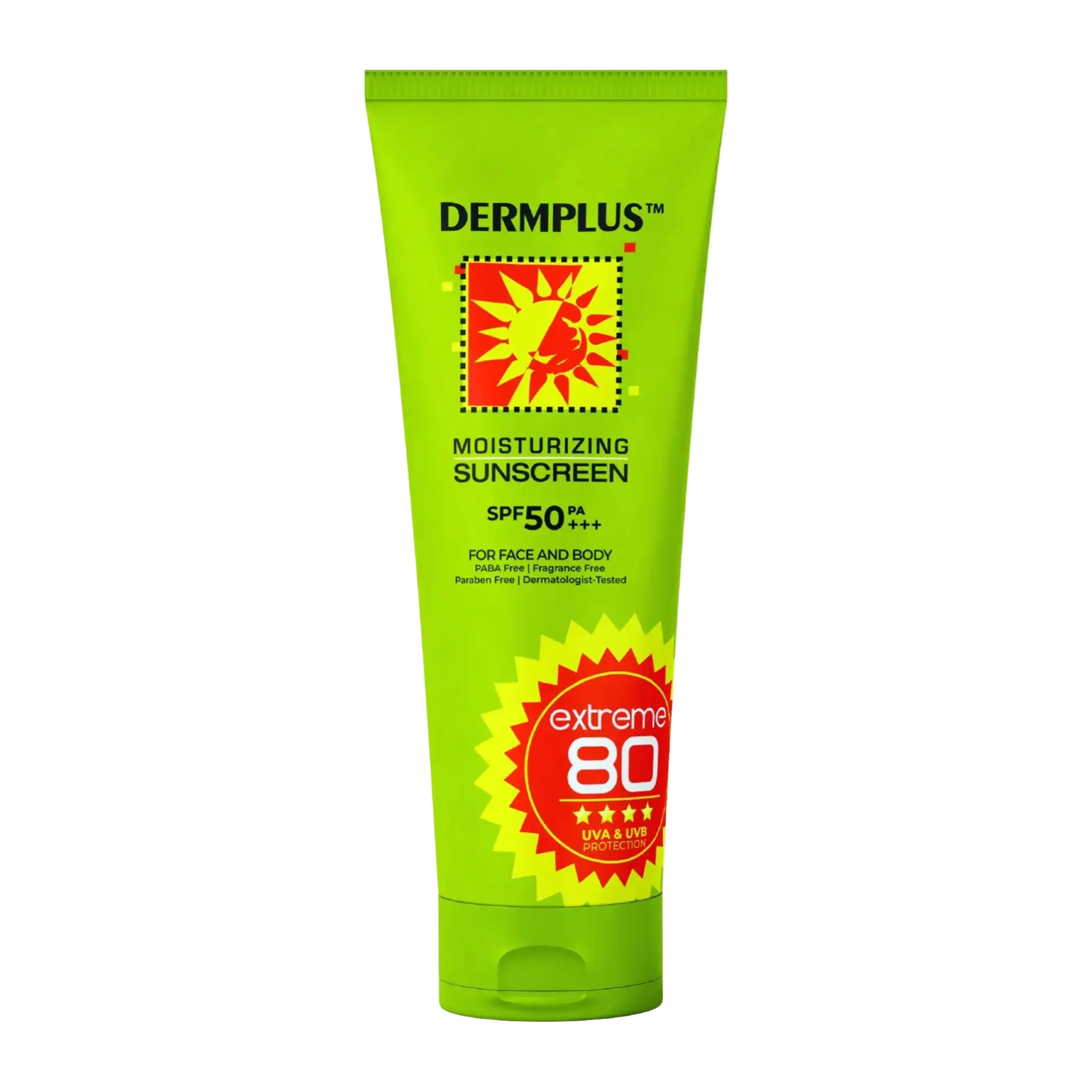 Dermplus Moisturizing Sunscreen SPF 50 PA+++ Extreme 80