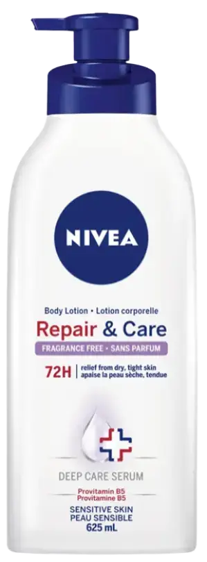 Nivea Repair & Care Fragrance-Free Body Lotion